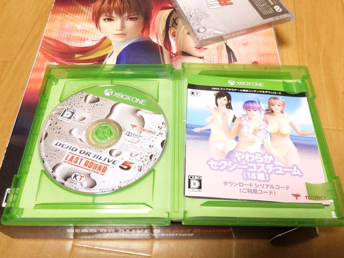 Xbox One ソフト DEAD OR ALIVE５ デッドオアアライブ5 ラストラウンド　コレクターズエディション　付属品未使用_画像6