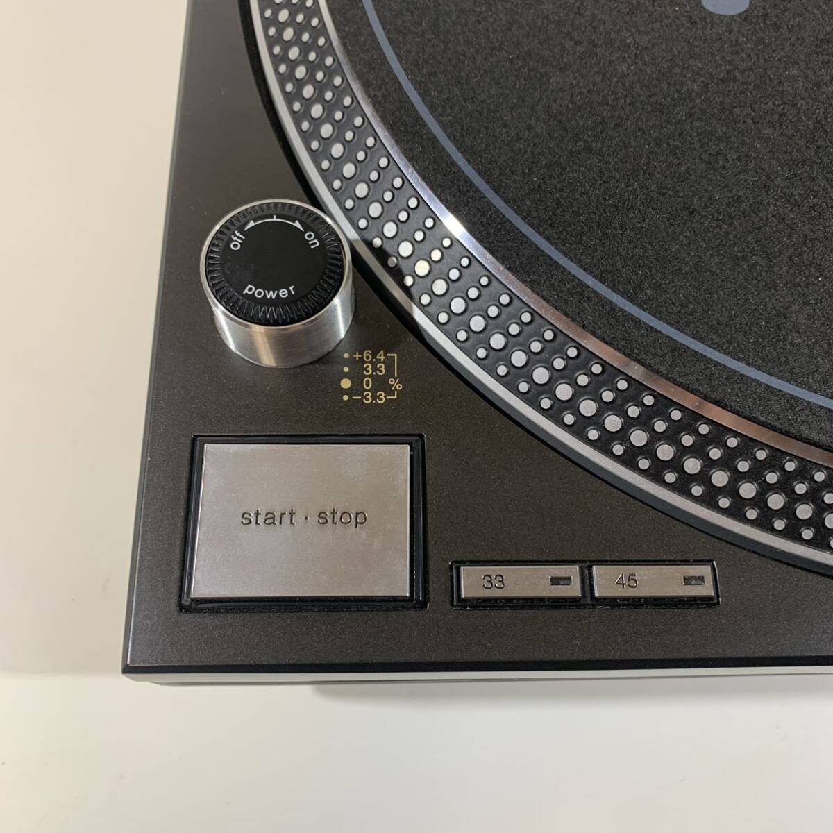 美品 Technics SL-1200MK6 テクニクス ターンテーブル レコードプレーヤー_画像4