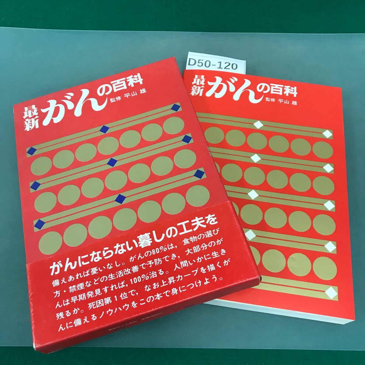 D50-120 最新 がんの百科 監修 平山 雄 平凡社_画像1