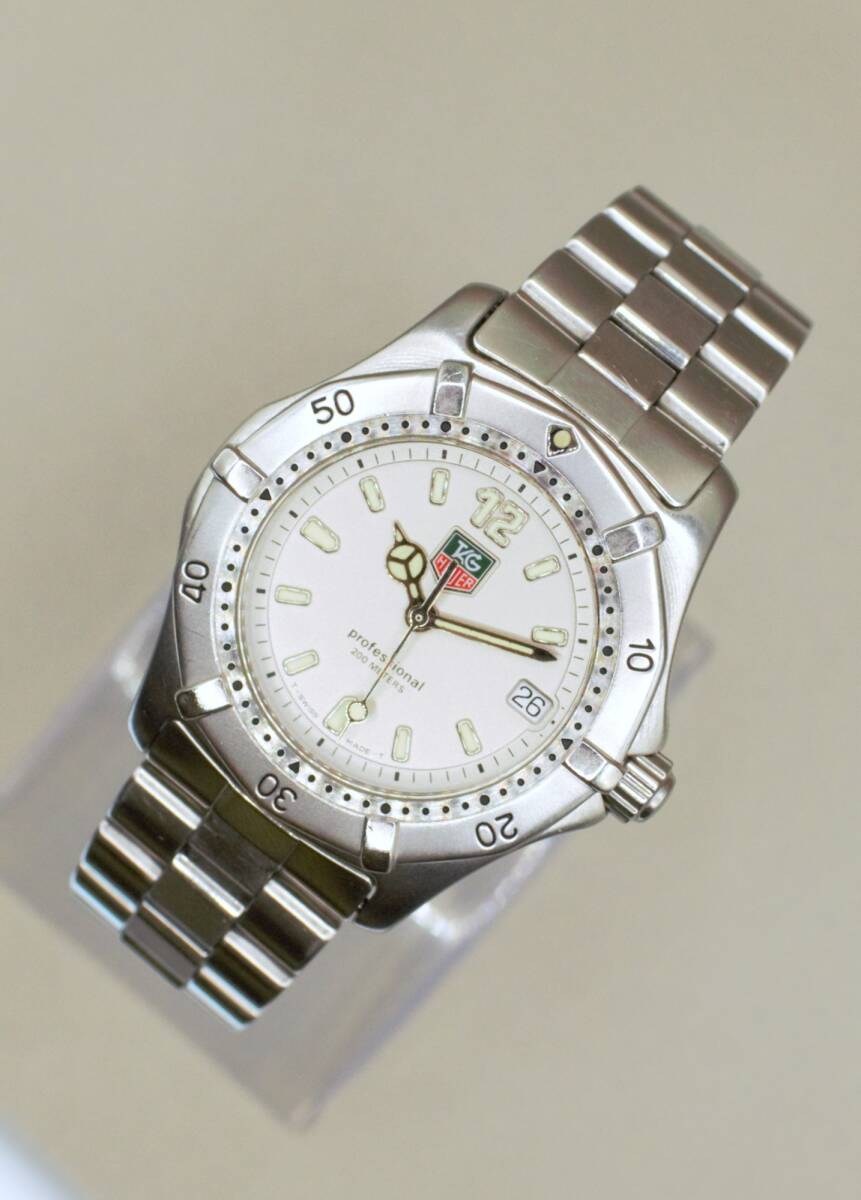 ☆時計 ☆TAG HEUER (タグホイヤー)☆WK1212☆ 2000シリーズ メンズ クォーツ 腕時計☆稼動品☆『VRW-113』の画像1