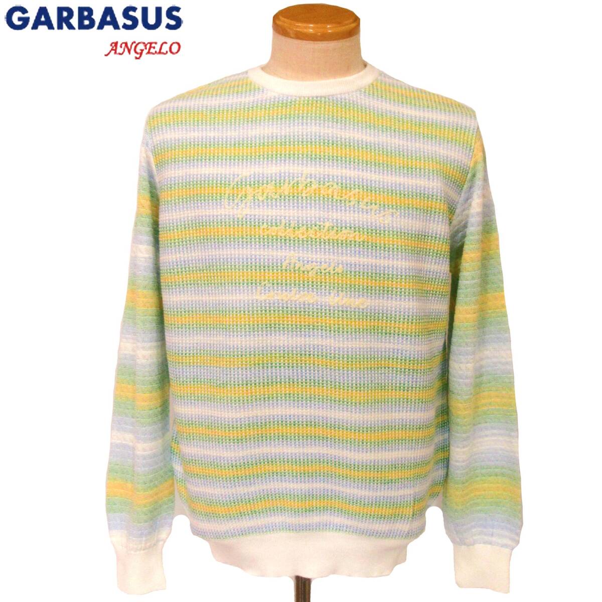 ★GARBASUS★SALE SS長袖ニットセーター【白L】春夏モデル 31700103 ガルバス