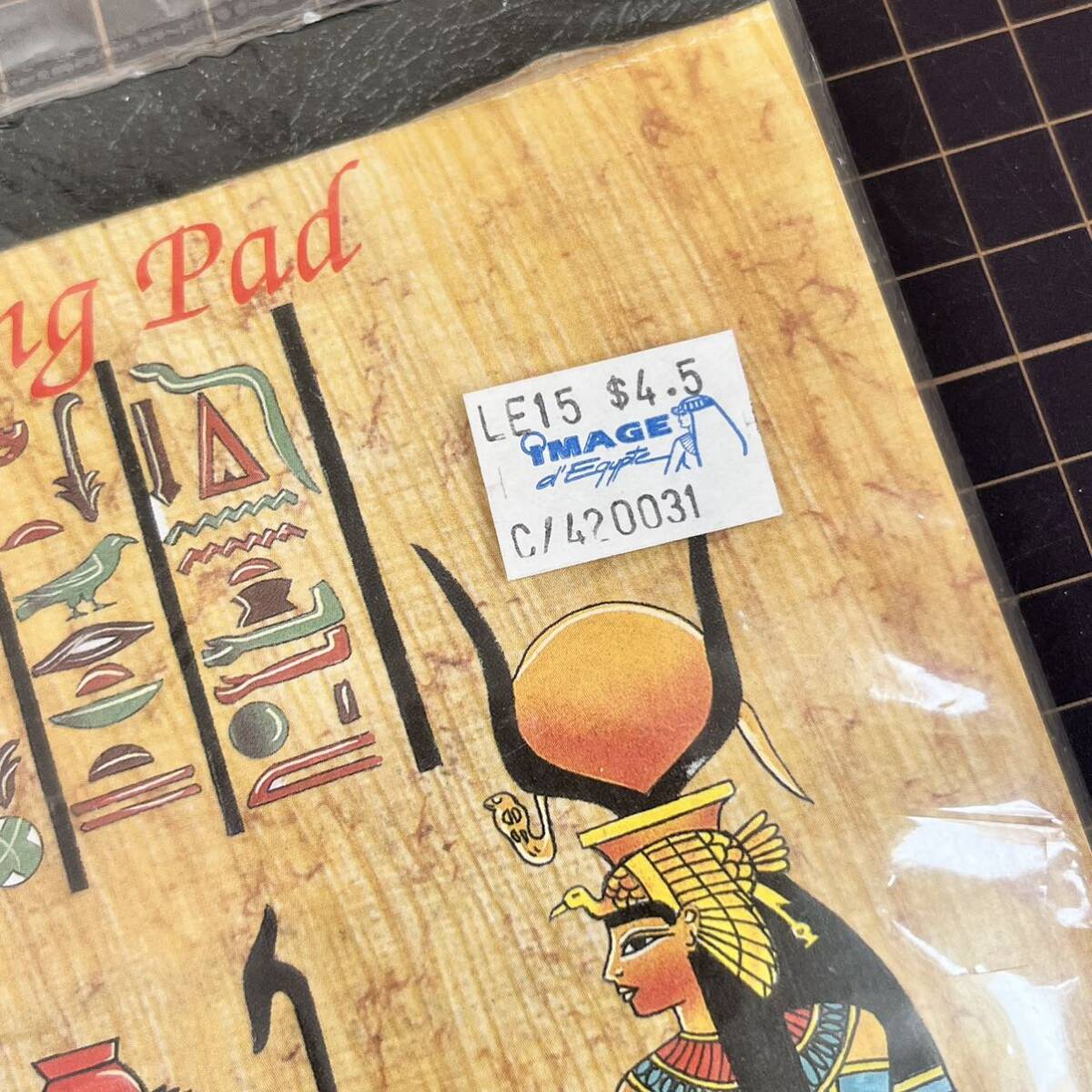 egypt writing pad エジプト 便箋 お土産 おみやげ _画像7