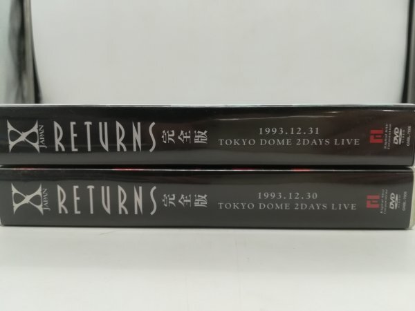 X JAPAN RETURNS 完全版 DVD-BOX　boxなし_画像4