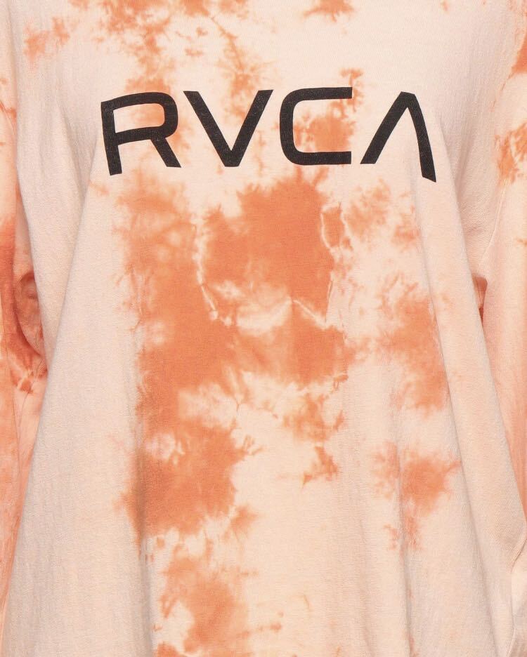 新品未使用ルーカRVCAロゴ入りロンTee長袖Tシャツ1点のみゆったりXSロンT カットソー