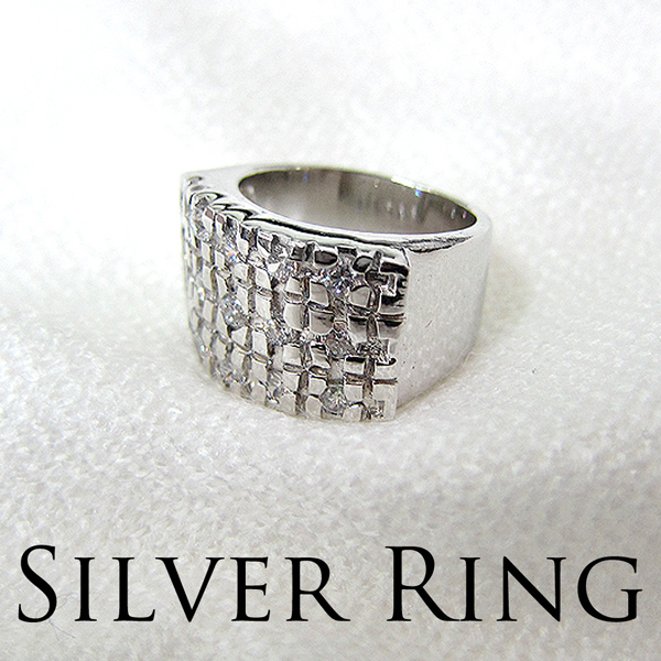 シルバー925 リング 指輪 アクセサリー ジュエリー #8 (7) 新品