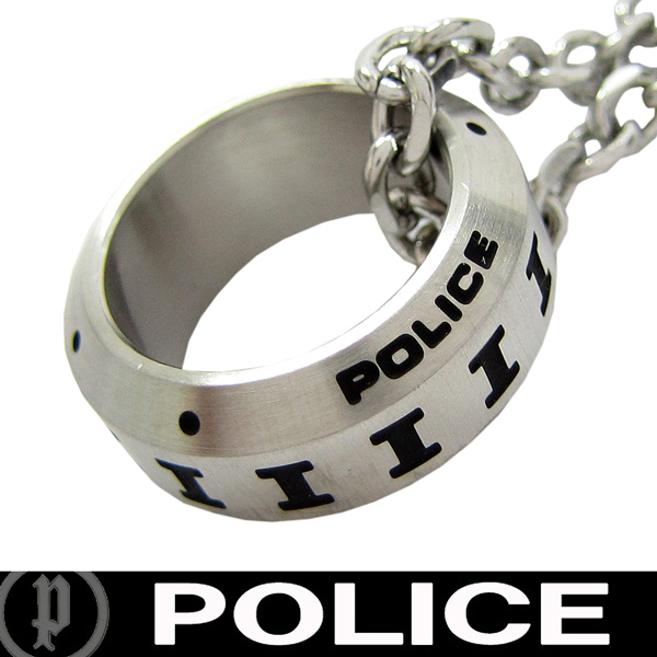 POLICE  полиэстр ...  ожерелье   подвеска   кольцо   25139PSS01 (12)