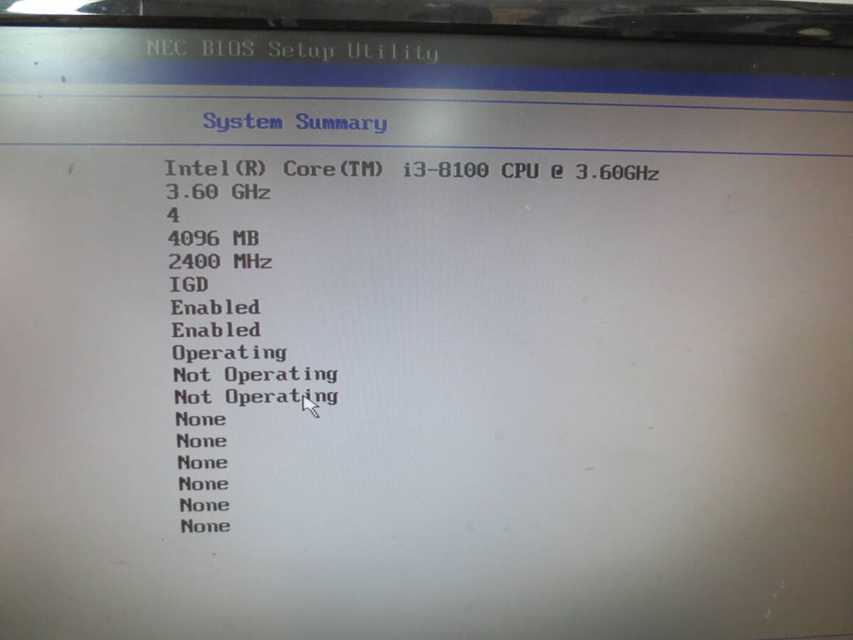 ★ Intel Core i3-8100 CPU 3.60GHz SR3N5 ★BIOS確認済 ★★_画像3