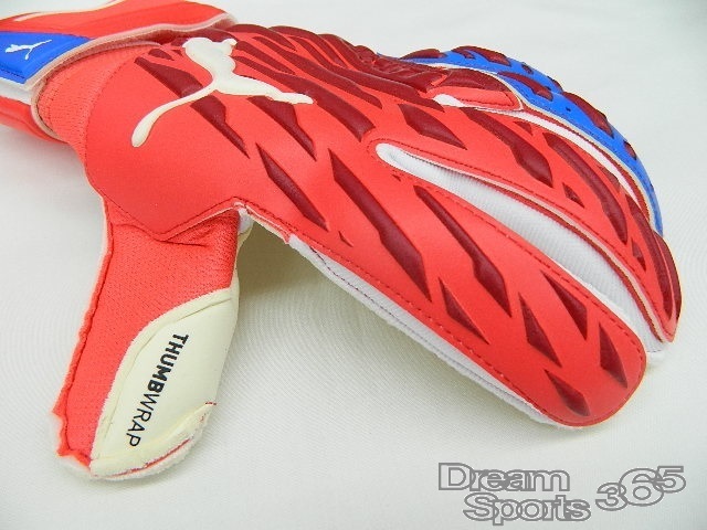 21FW * Puma * мужской GK перчатка * Ultra рукоятка 1 RC * size:9 * красный | голубой * 009-041787-01-9