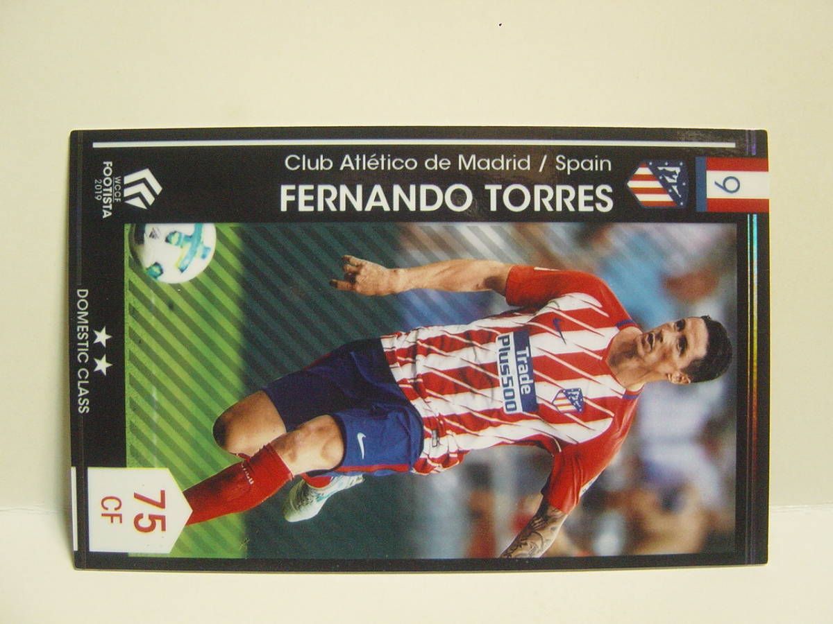 WCCF FOOTISTA ロケテスト版 フェルナンド・トーレス 　Fernando Torres 1984 Spain　Atletico Madrid F19-0 32_画像2