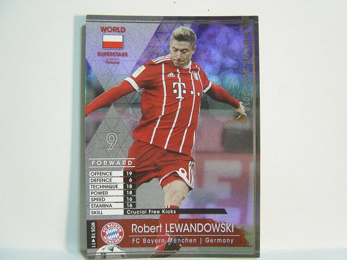 WCCF 2017-2018 WOS ロベルト・レバンドフスキ Robert Lewandowski 1988 Poland FC Bayern Munich 17-18 World Superstarsの画像1