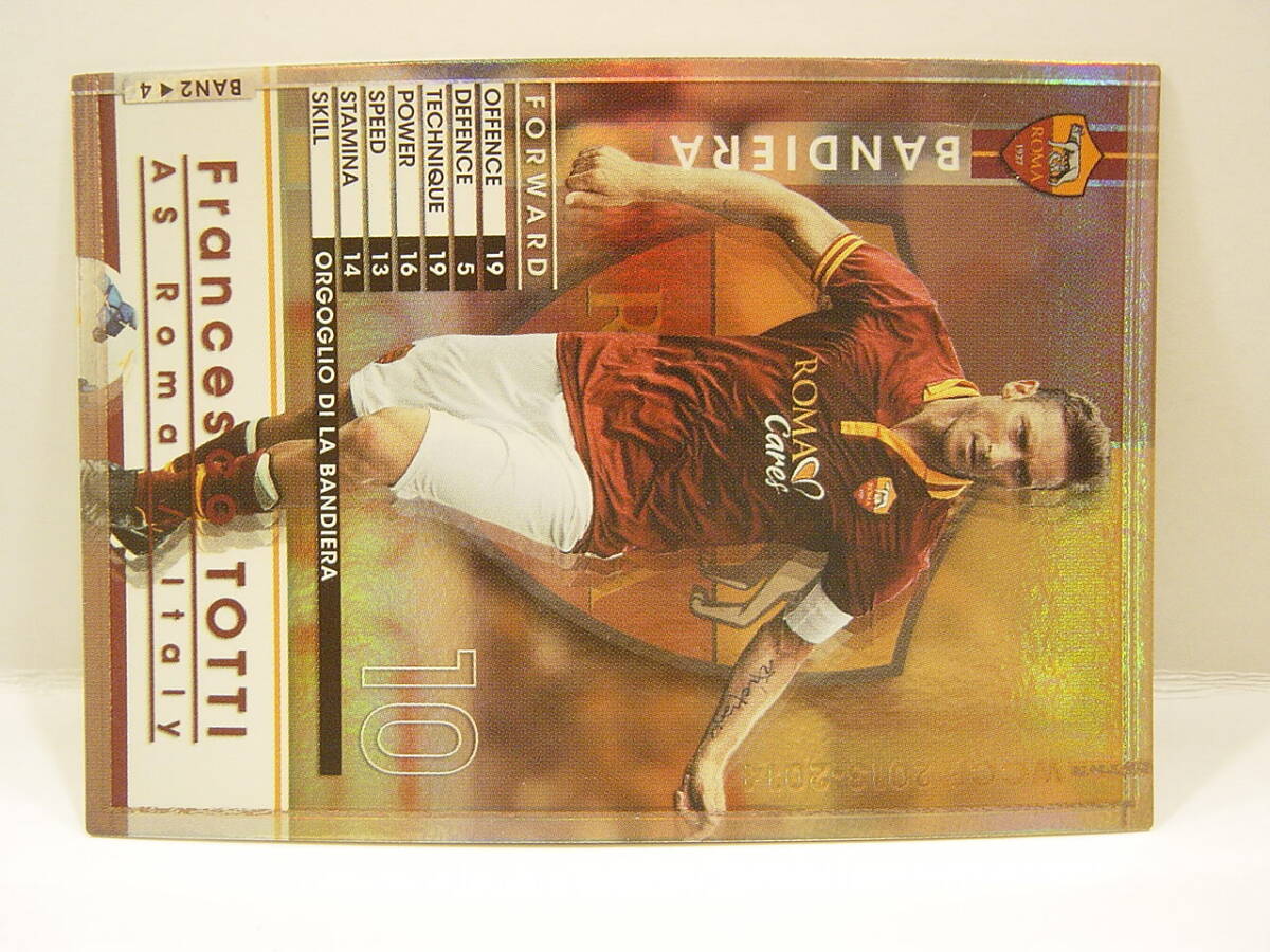 Panini WCCF 2013-2014 BAN フランチェスコ・トッティ　Francesco Totti 1976 Italy　AS Roma 13-14 Bandiera_画像3