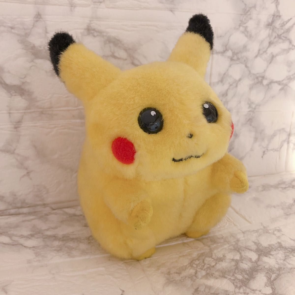 【激レア】　ポケモン ピカチュウ ぬいぐるみ TOMY トミー 初期　ポケットモンスター　当時物　昭和レトロ　pokemon 