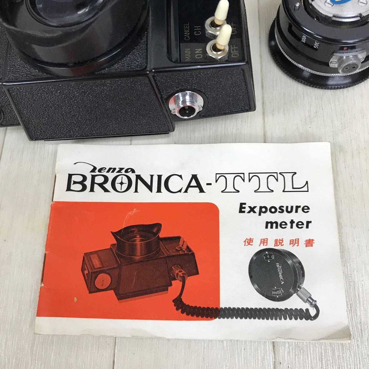 B1802 zenza bronicattl exposure meter TL-3342 カメラアクセサリー カメラ部品 動作未確認 ジャンクの画像10