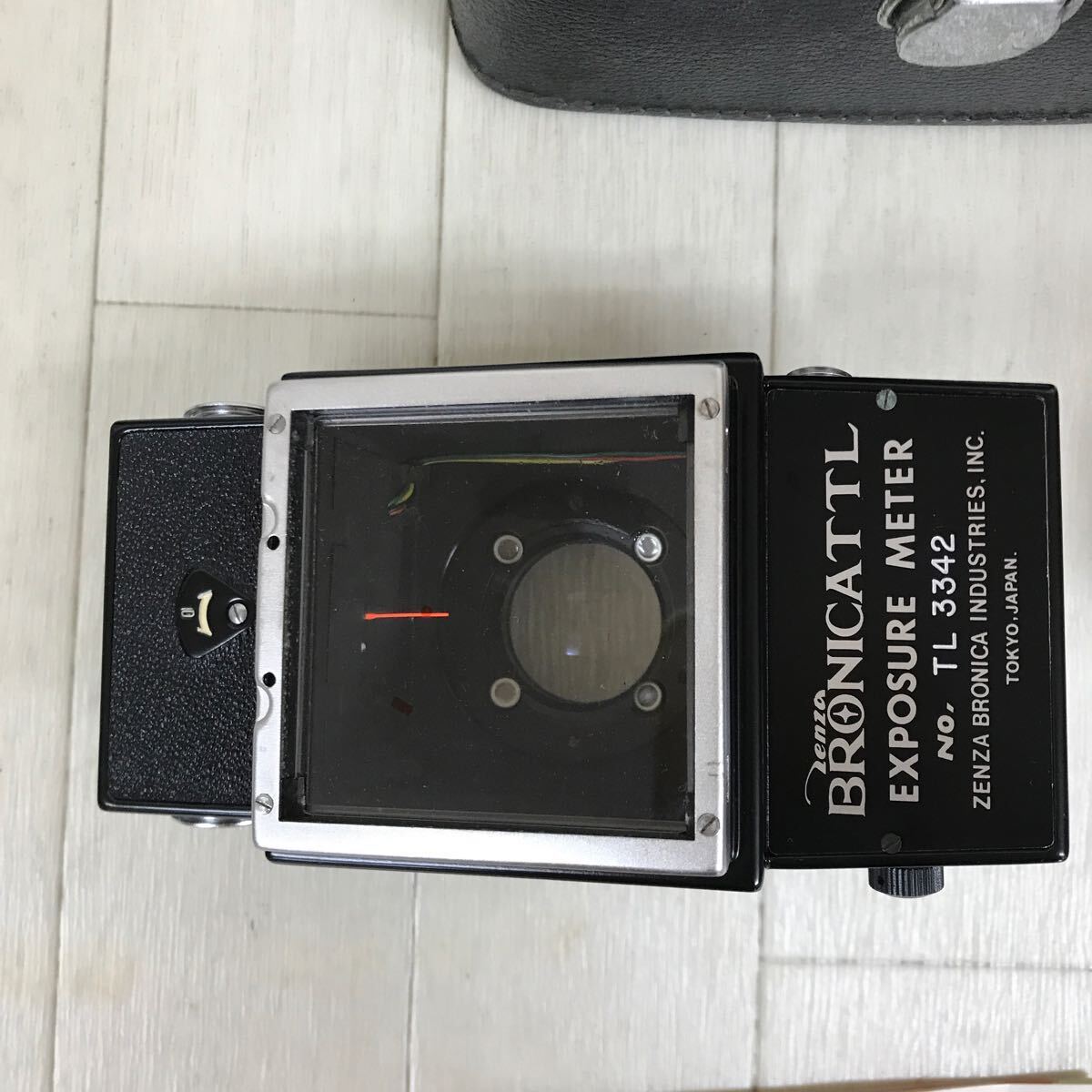 B1802 zenza bronicattl exposure meter TL-3342 カメラアクセサリー カメラ部品 動作未確認 ジャンクの画像4