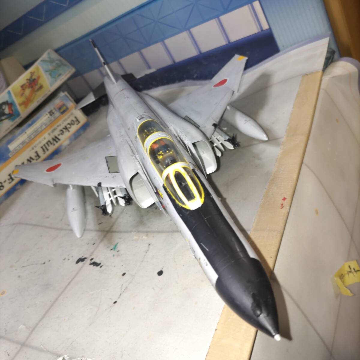 1/48　航空自衛隊　F-4EJファントムⅡ戦闘機完成品_画像7