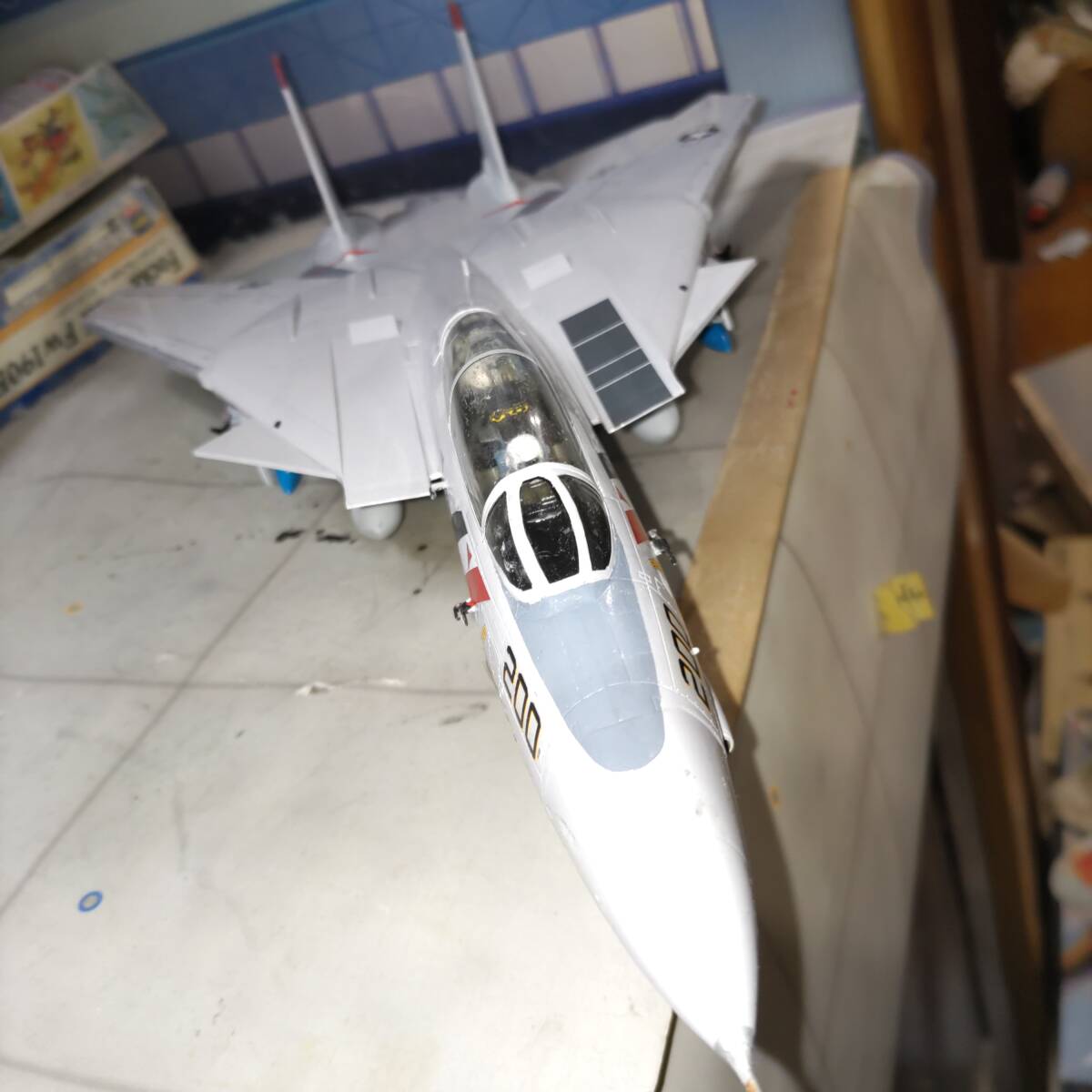 1/48 アメリカ海軍　F-14トムキャット完成品_画像7