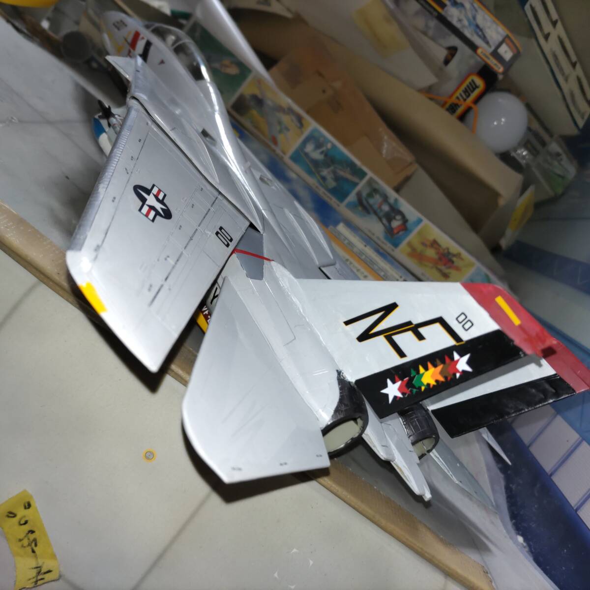 1/48 アメリカ海軍　F-14トムキャット完成品_画像9