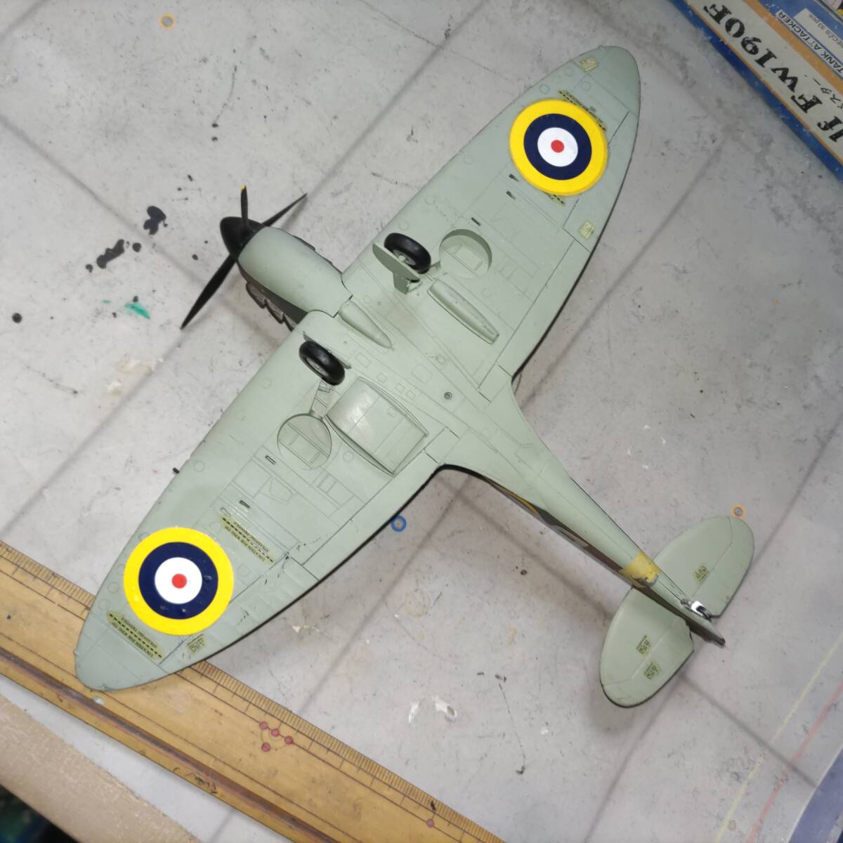 1/48 England Air Force spito fire initial model final product 