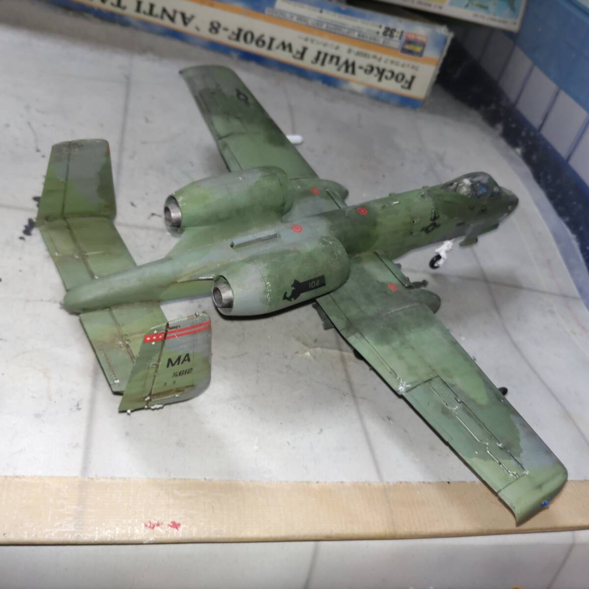 1/72 America Air Force A-10 final product 
