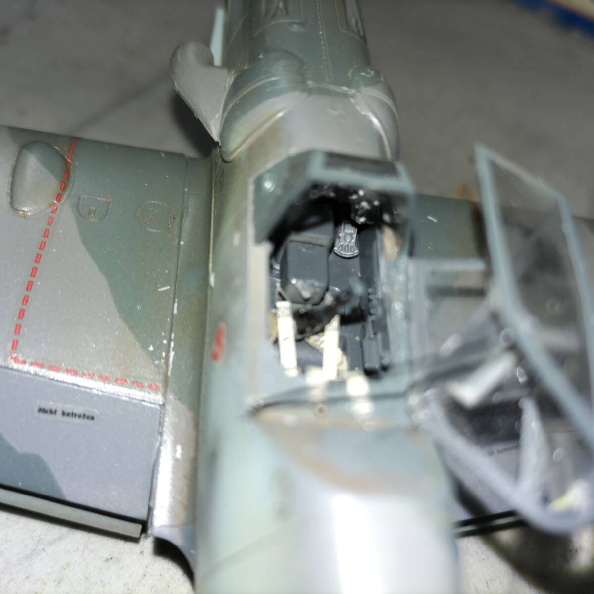 1/48 ドイツ空軍　Bf109完成品_画像4