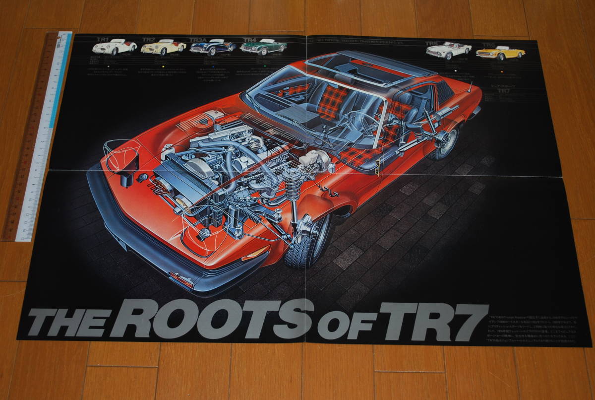 トライアンフ TR7 日本レイランド 総合カタログ ジャガー ローバーの画像2