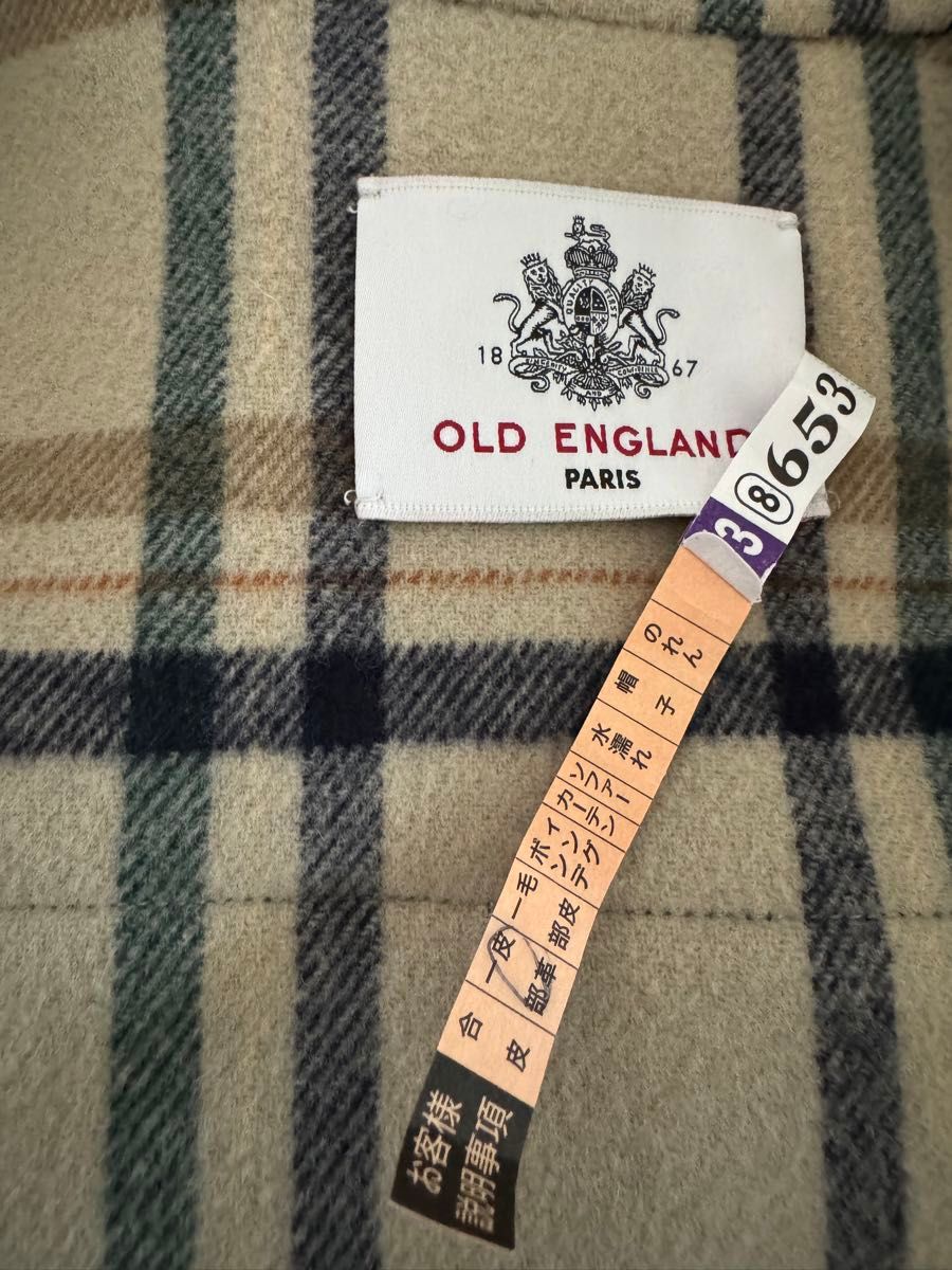 OLD ENGLAND/オールドイングランド ウールコート38