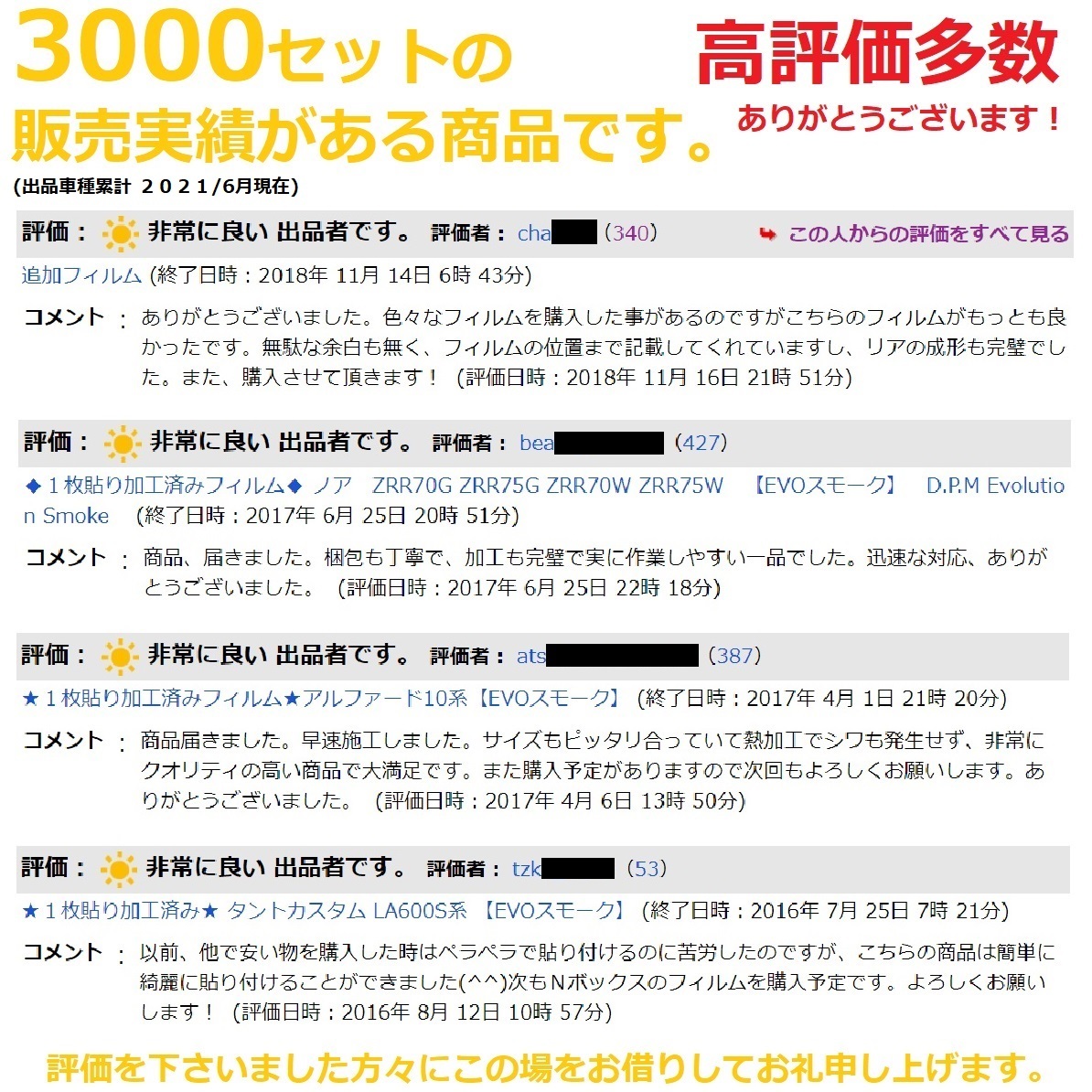 ◆１枚貼り成型加工済みフィルム◆ ノア ヴォクシー エスクァイア 80系 ZRR80G　【EVOスモーク】 D.P.M Evolution Smoke ドライ成型_画像5