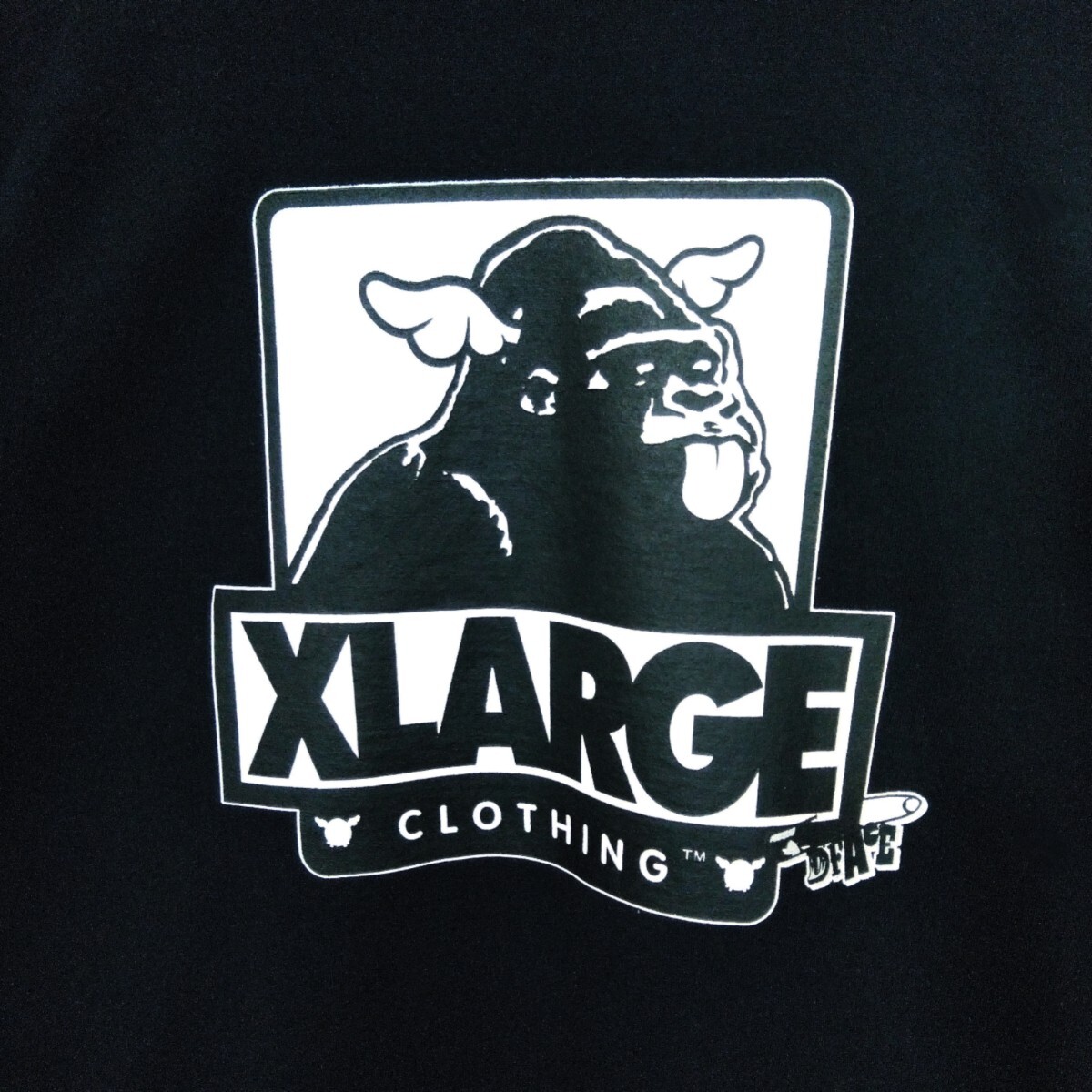 《X-LARGE》ディーフェイス コラボ 　Tシャツ　ロゴプリント　半袖_画像5