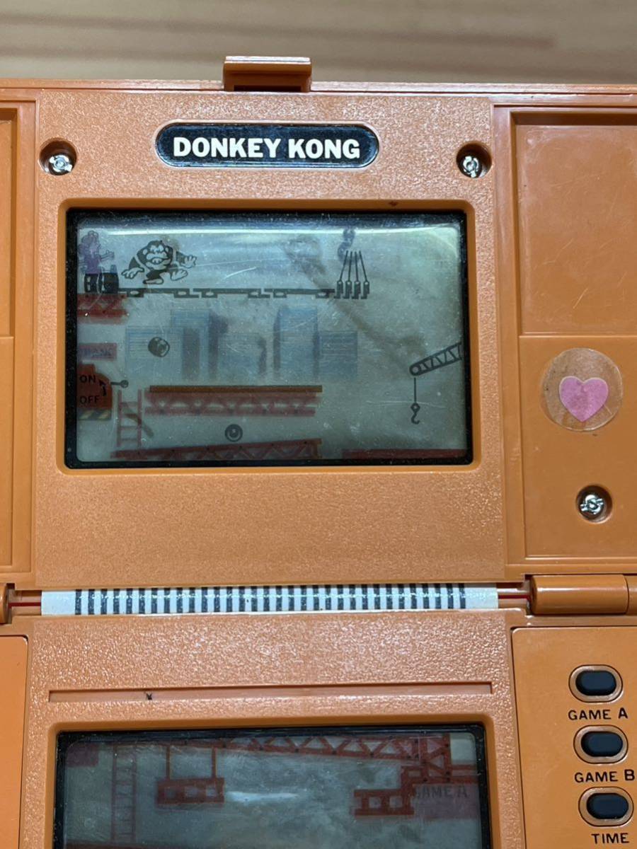 A04 任天堂 ゲームアンドウォッチ ドンキーコング DK-52 電子ゲーム 中古品_画像5