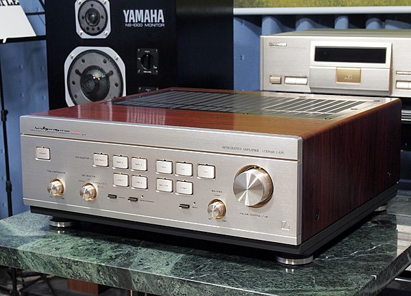 LUXMAN L-570 ♪ラックスマン 純A級プリメインアンプ♪【SPターミナル交換・メンテ済／美品】_画像2