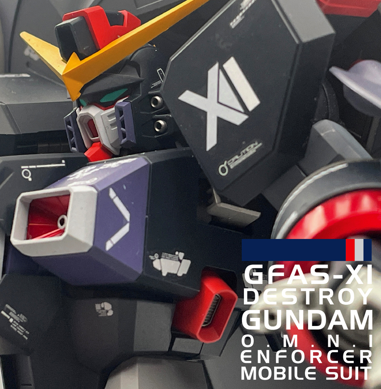 HG 1/144 GFAS-X1 デストロイガンダム 「機動戦士ガンダムSEED DESTINY」_画像1