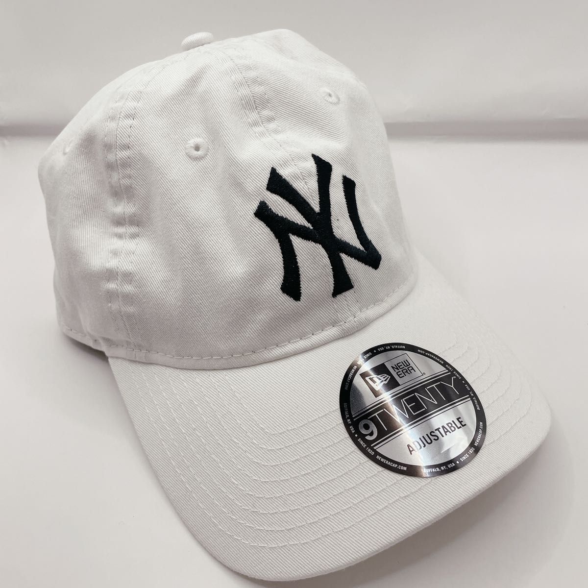 ニューエラ キャップ ヤンキース ユニセックス ニューヨーク 帽子　ローキャップ　ホワイト