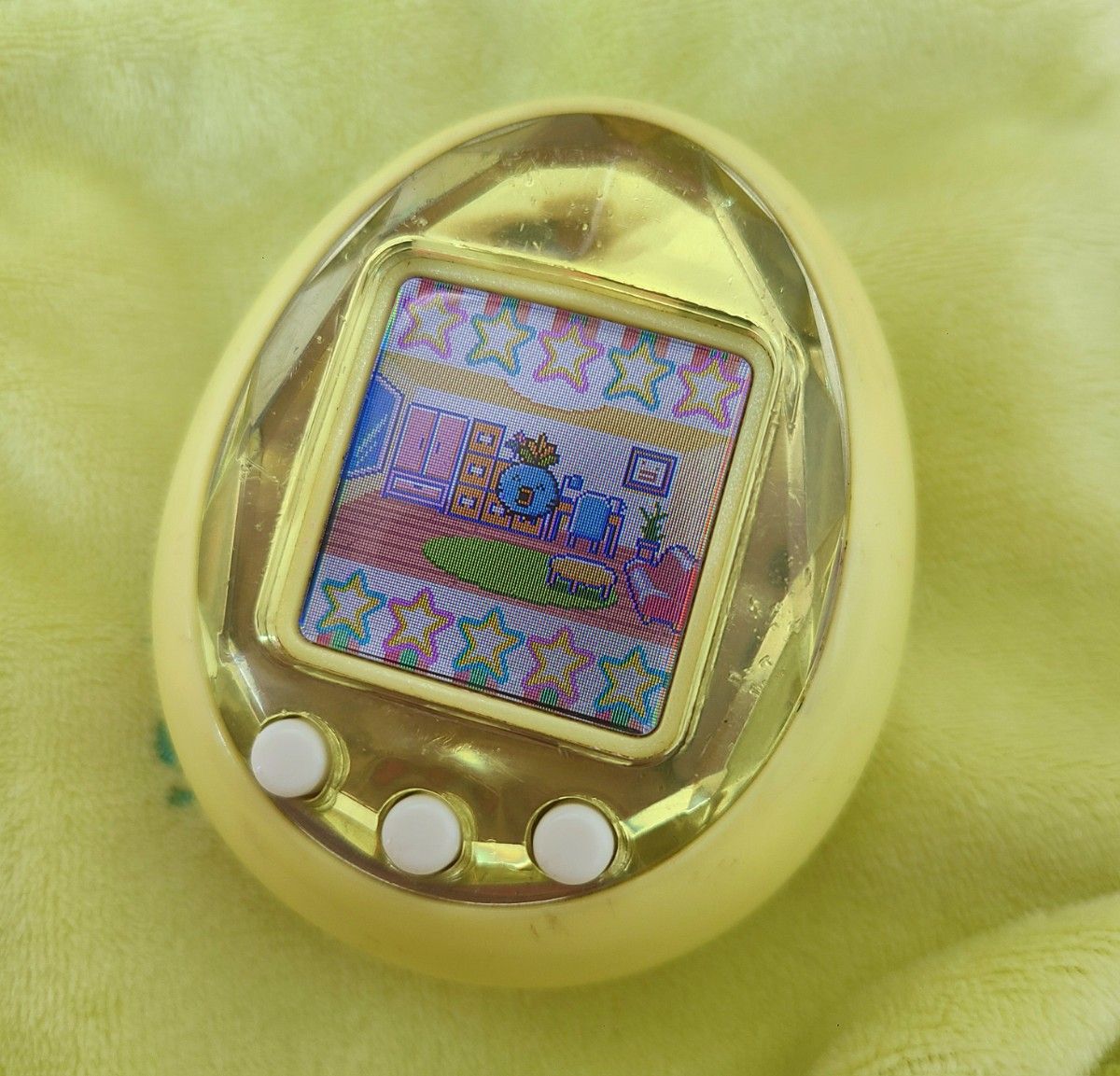 たまごっちIDイエロー BANDAI tamagotchi