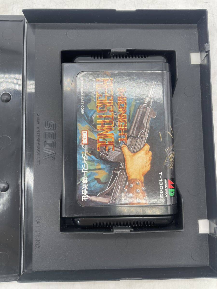 【激レア】メガドライブ MD T-13043 ミッドナイトレジスタンス Midnight Resistance 箱付き 取扱説明書 ソフト MEGADRIVE 現状品 u2800_画像5