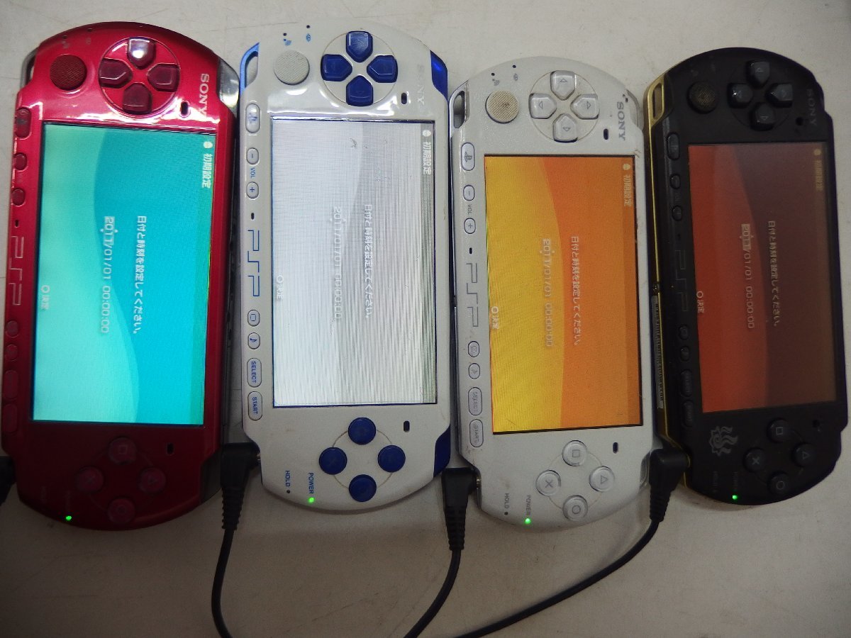 10■/Zク3954　SONY ソニー PSP-3000 他 通電OK　動作未確認　ジャンク 40台 大量 まとめ_画像7