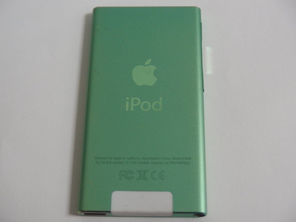 ユ■IP536　♪Apple iPod nano A1446 第7世代 16GB 初期化済 現状品_画像4