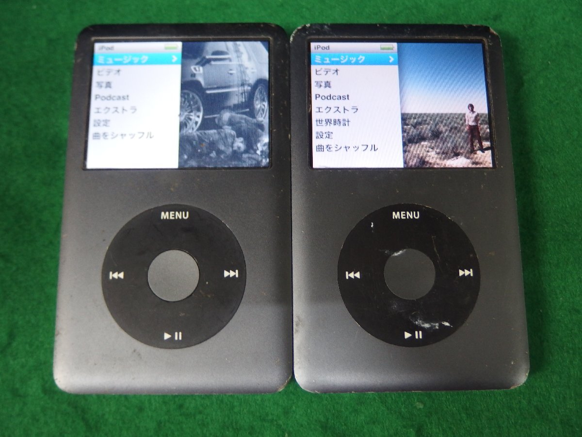 ユ■IP546　♪Apple iPod classic 160GB 4台セット Model No:A1238 ジャンク_画像3