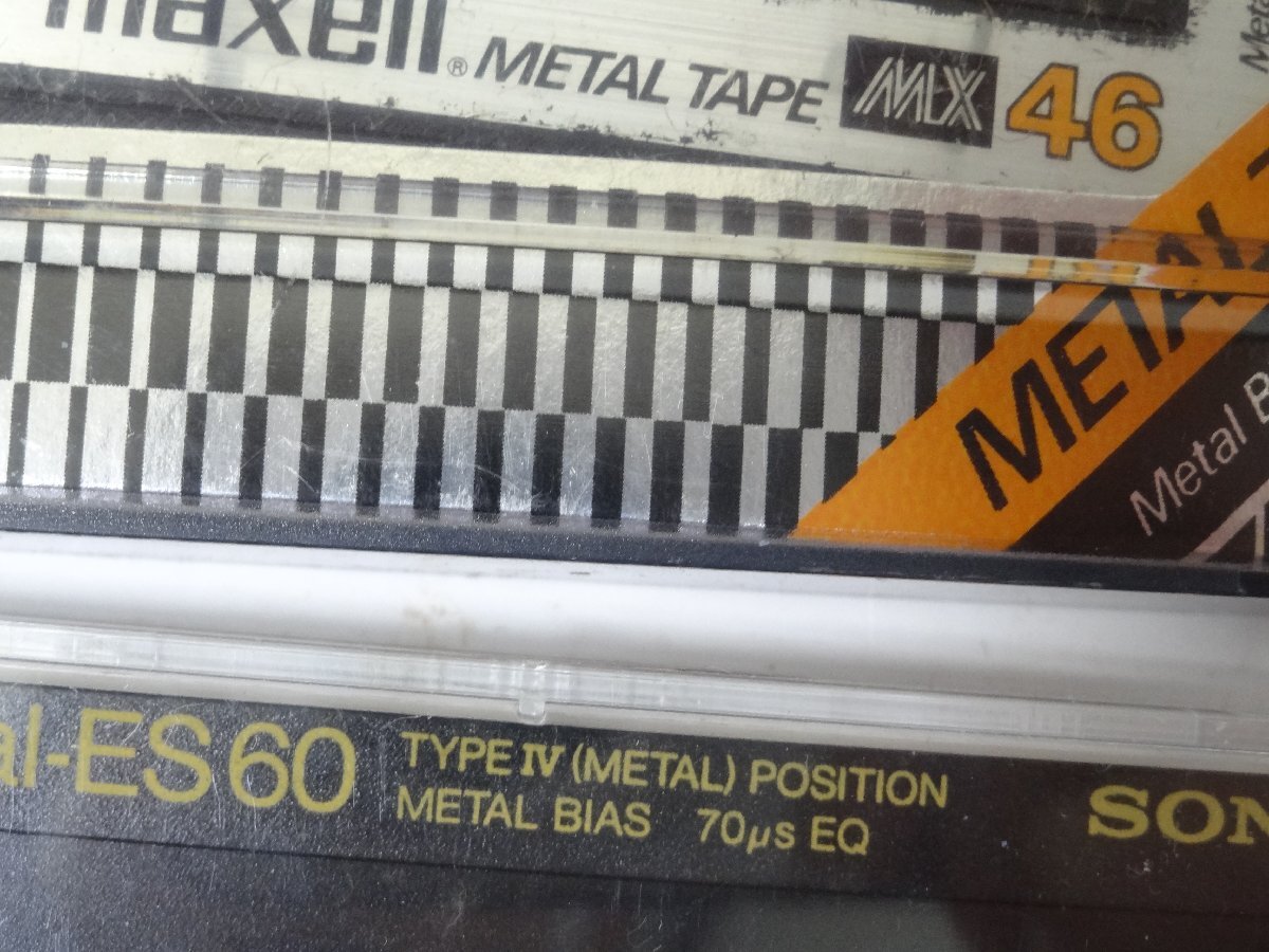 yu#/Zk4017 cassette tape METAL POSITION metal tape other total 5ps.@ record medium / SONY TDK maxell summarize recording settled used 