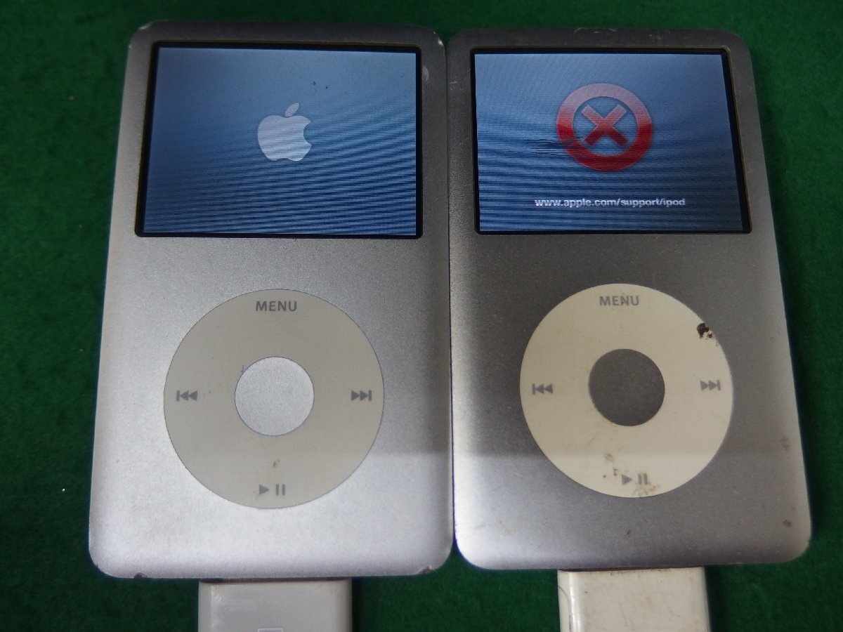 ユ■IP556　♪Apple iPod classic 120GB 4台セット Model No:A1238 ジャンク_画像3