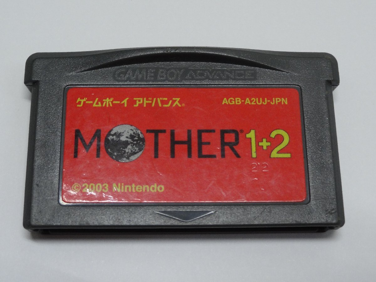 ユ■/Zこ7682 Nintendo GBA ゲームボーイアドバンス / マザー 1+2 / MOTHER1+2 / ソフトのみ ソフト読込OK 保証無の画像1