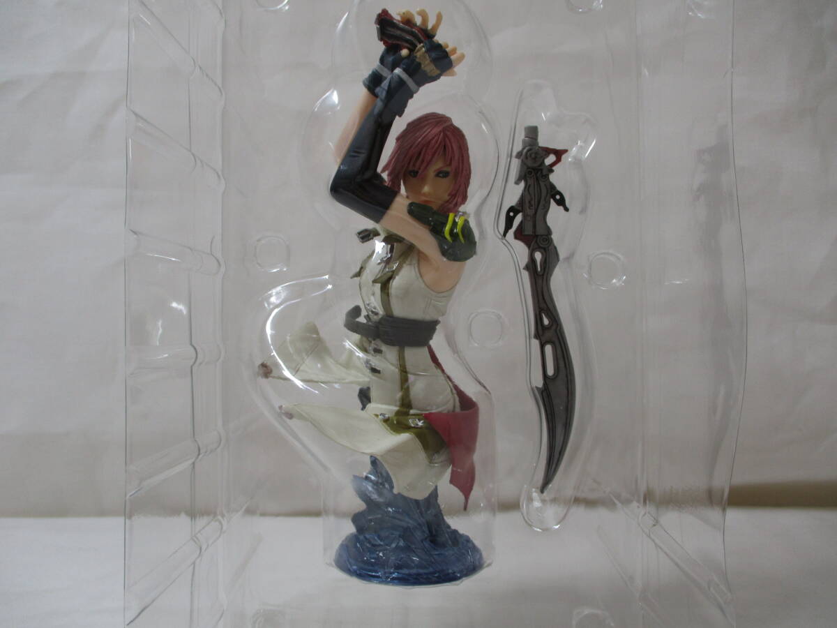 STATIC ARTS BUST FINAL FANTASY XIII ライトニング スタチュー 中古品_画像7