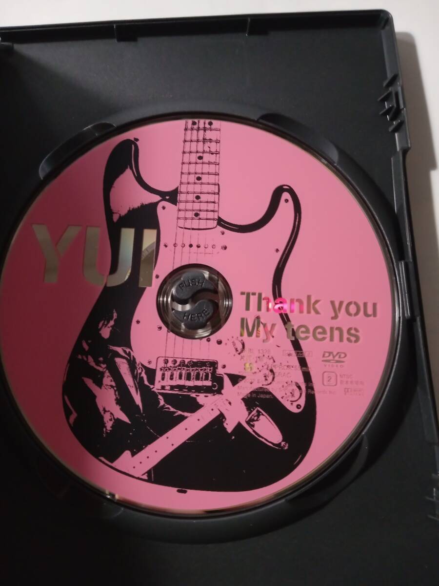 ＤＶＤ　YUI First Live DVD Thank you My teens 管理（Ｌ_画像2