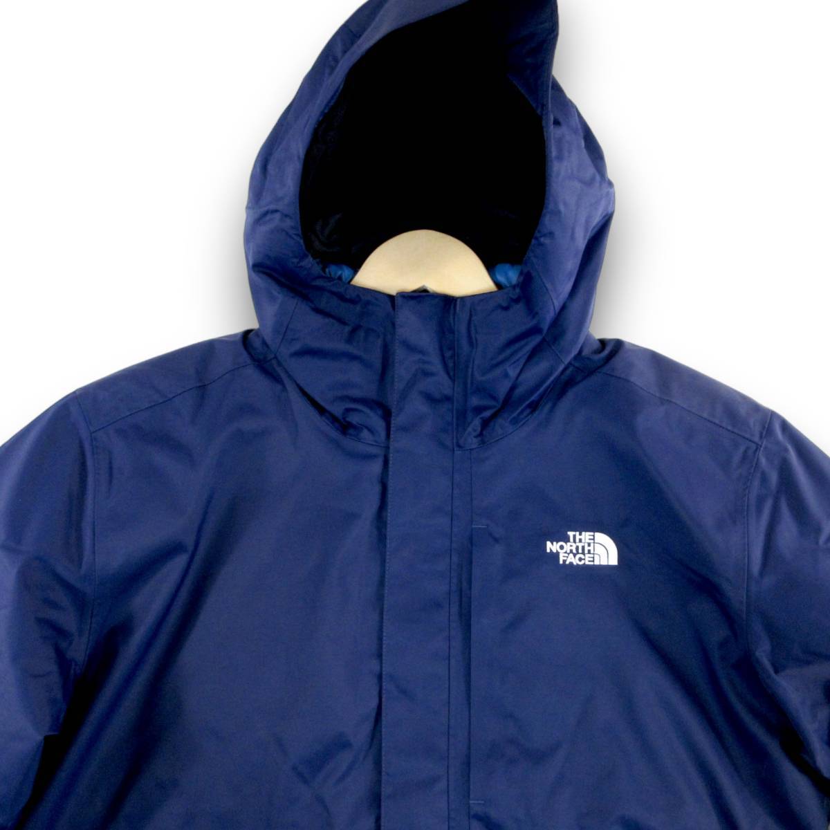 新品◆THE NORTH FACE◆防水 DRYVENT 3WAY CITY TRICLIMATE マウンテンパーカー ジャケット 2XL 紺◆ノースフェイス 中綿インナー◆J2012a_画像4