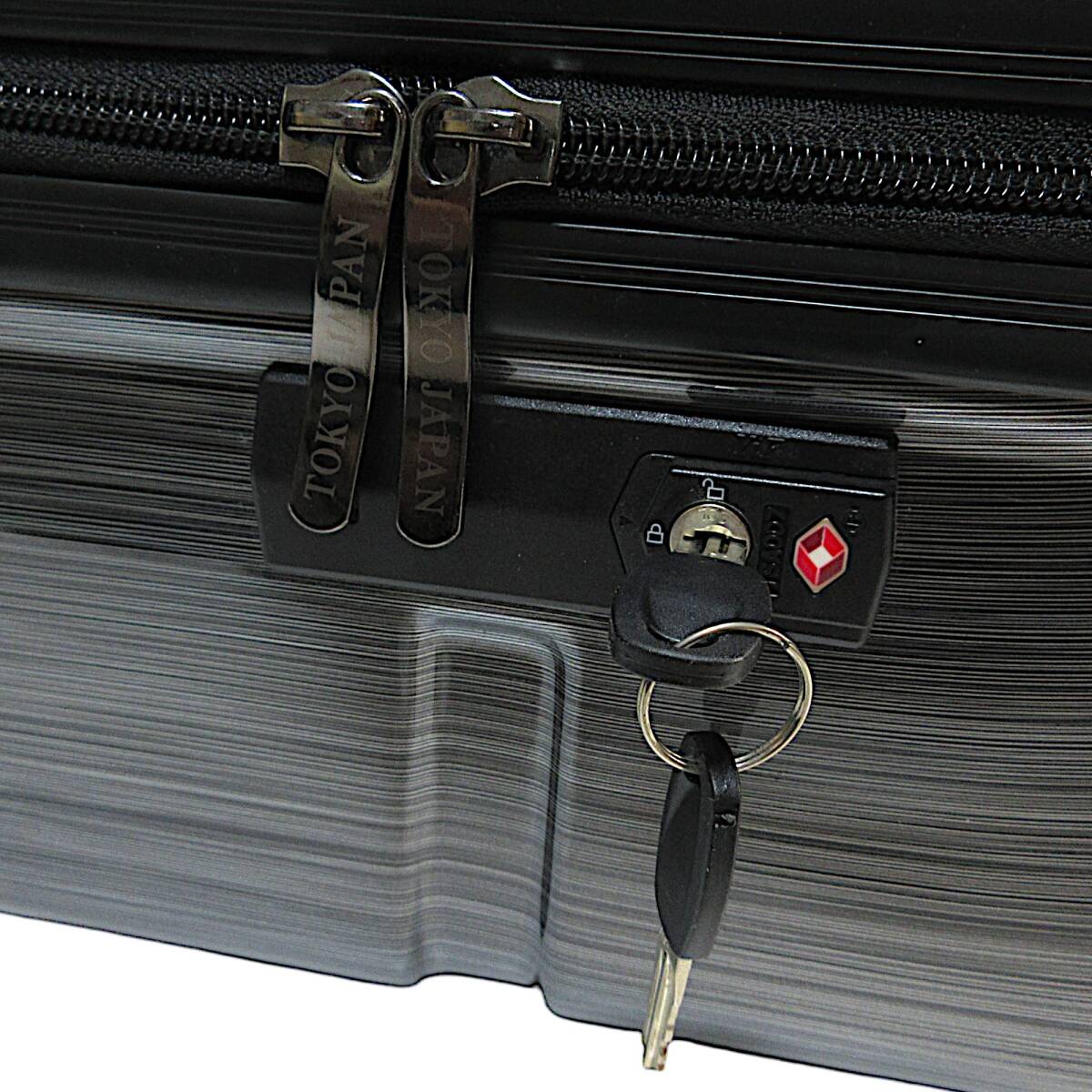 【訳アリ】【未使用】◆スーツケース 96L ブラック 大型 軽量◆TSA ロック キャリーケース キャリーバッグ◆J2081_画像6