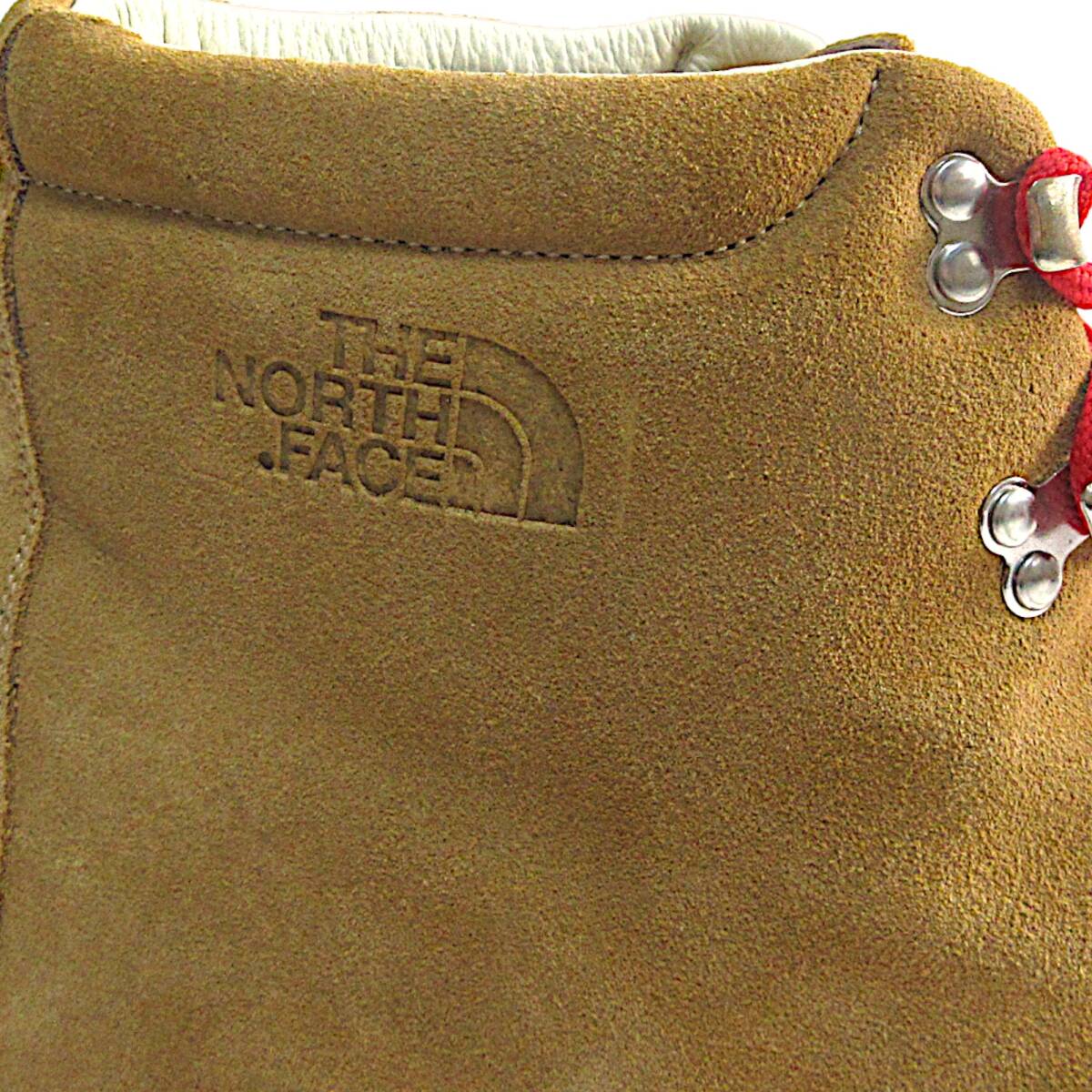 【訳アリ】定4.0万 未使用◆THE NORTH FACE◆トラバース マリエル スエード Traverse Mariel Suede 43 茶◆マウンテンブーツ◆J2211_画像7