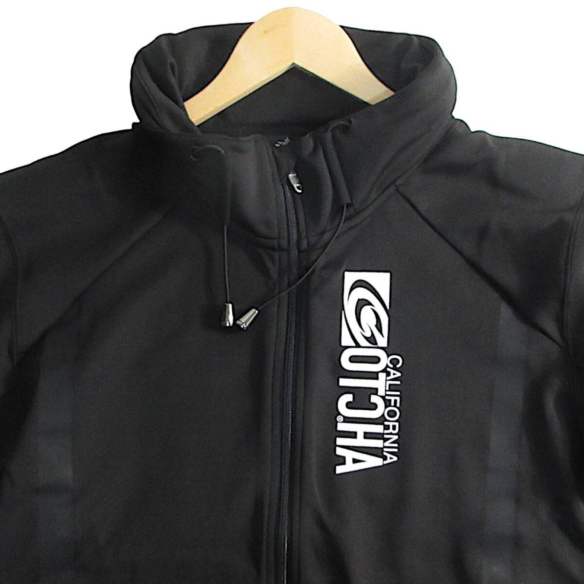 [ translation have ] unused *GOTCHA GOLF* water-repellent stretch full Zip f-ti- jacket M black * Gotcha Golf Parker *J2031b