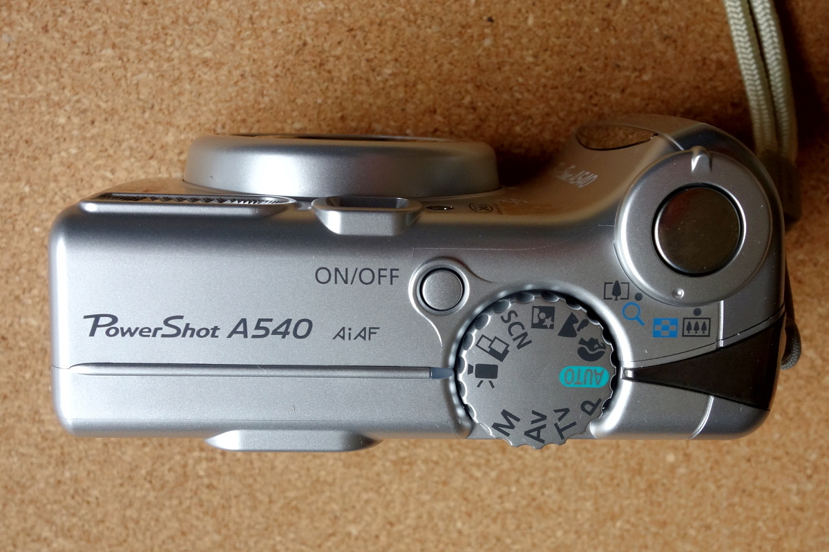 CANON　Power Shot A540　中古美品！_画像3