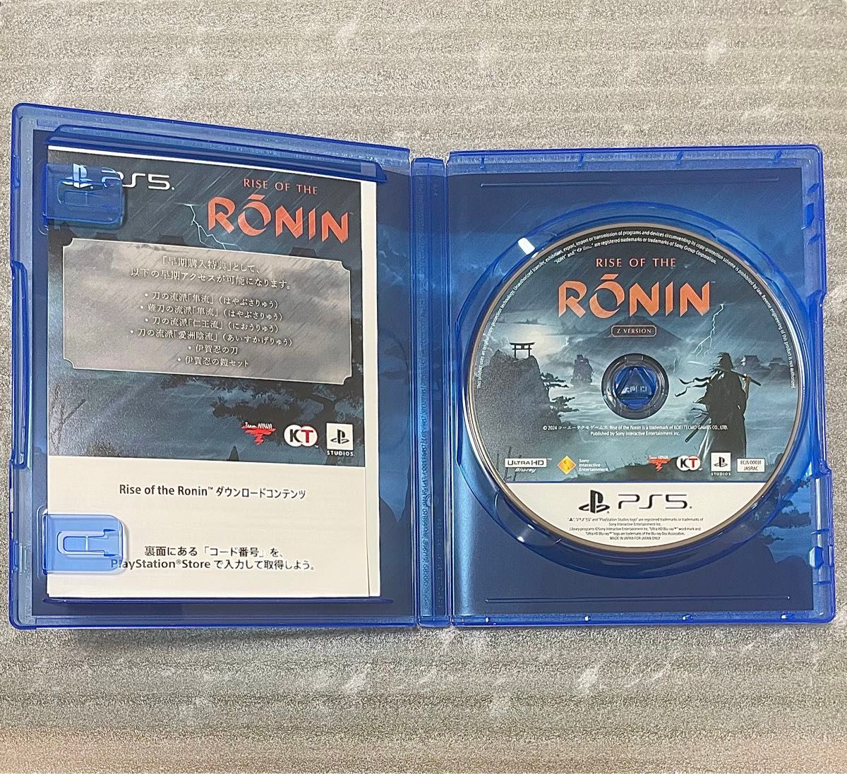 【PS5】RISE OF THE Ronin Z VERSION