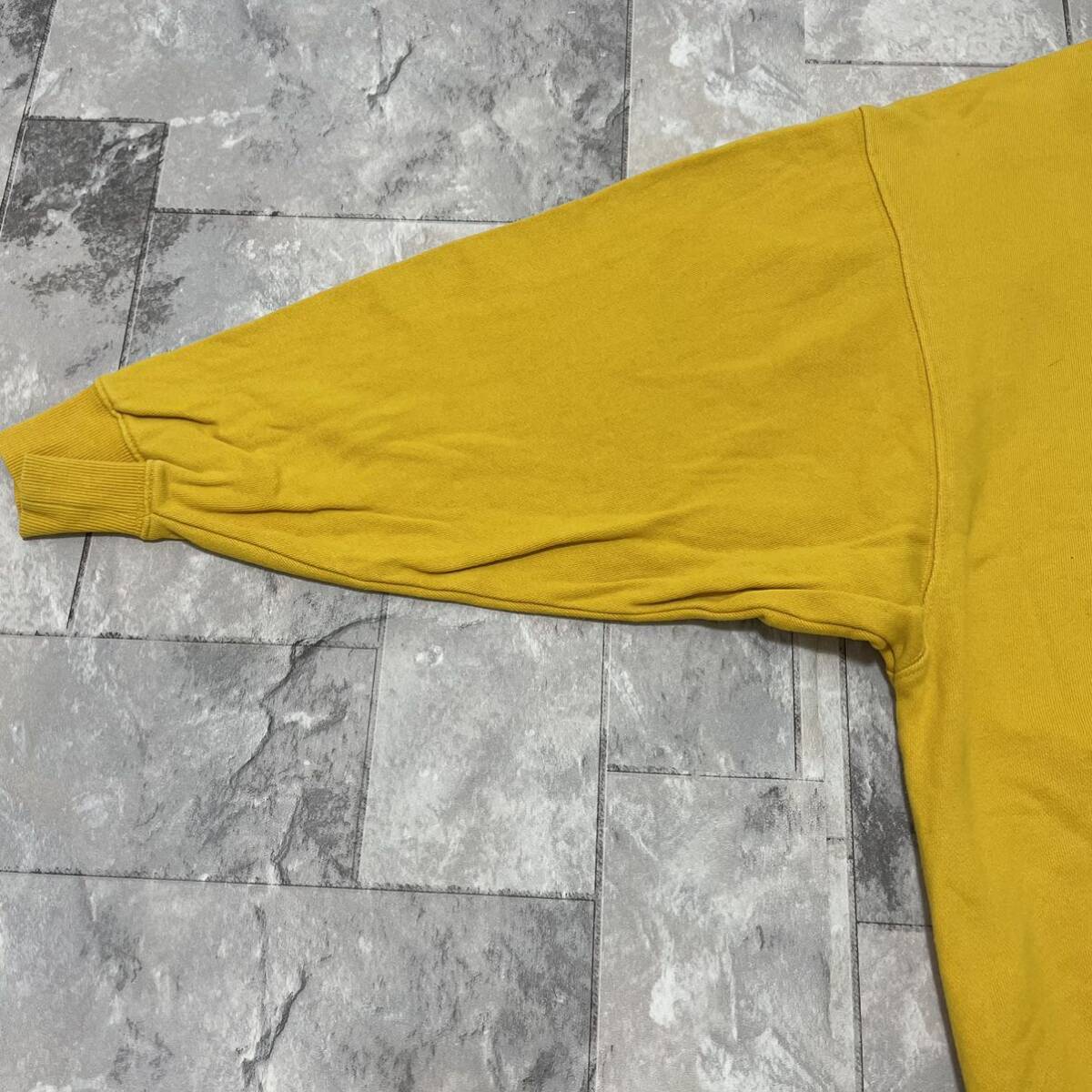 Xgirl X-girl sweat тренировочный футболка вышивка Logo большой Silhouette ..dabo женский желтый размер F шар FL3455
