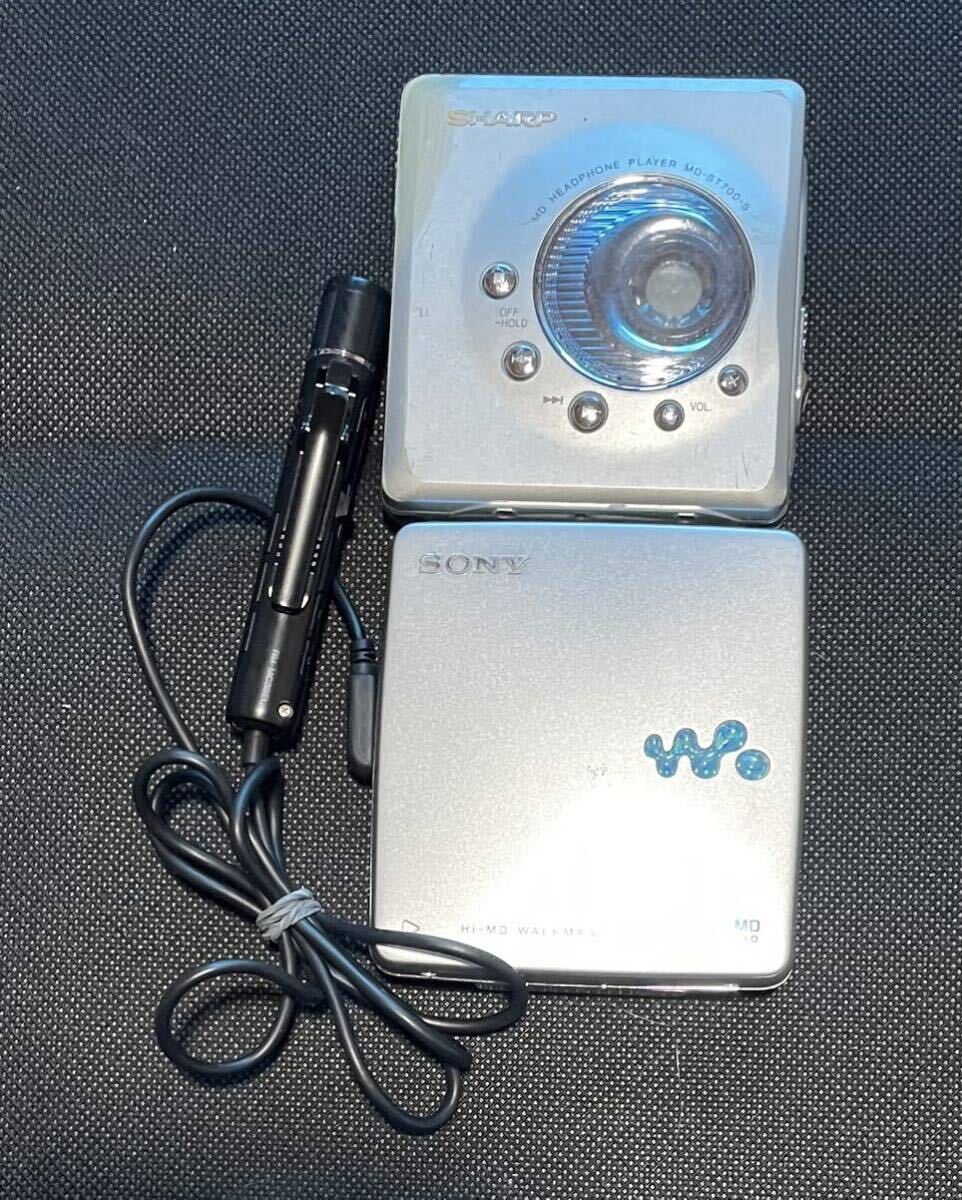  Sony MD Walkman sharp portable MD player 88 jpy start! operation not yet verification 